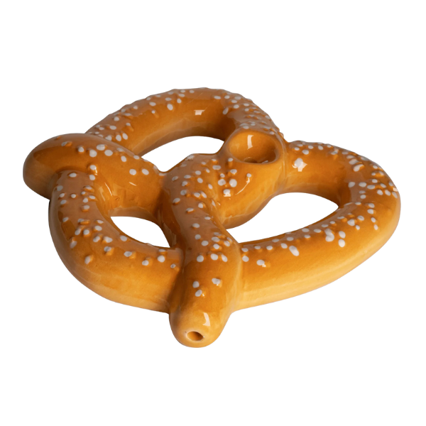 Ceramic Special Dry Hand Pipe / Pretzel